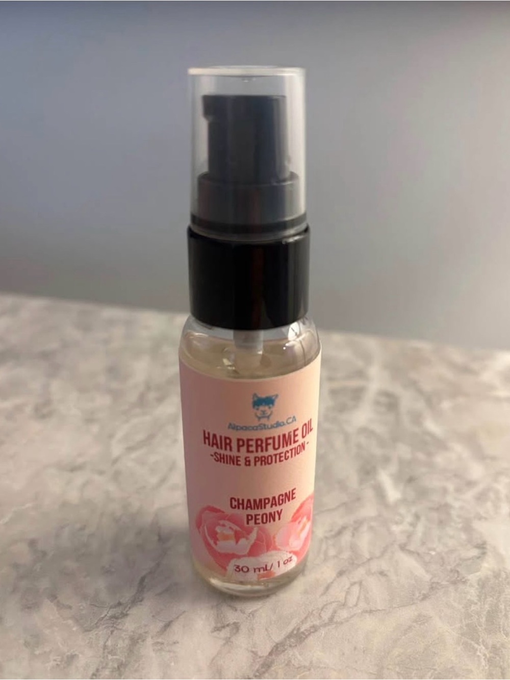 Champagne Peony Hair Perfume Oil - 30 ml